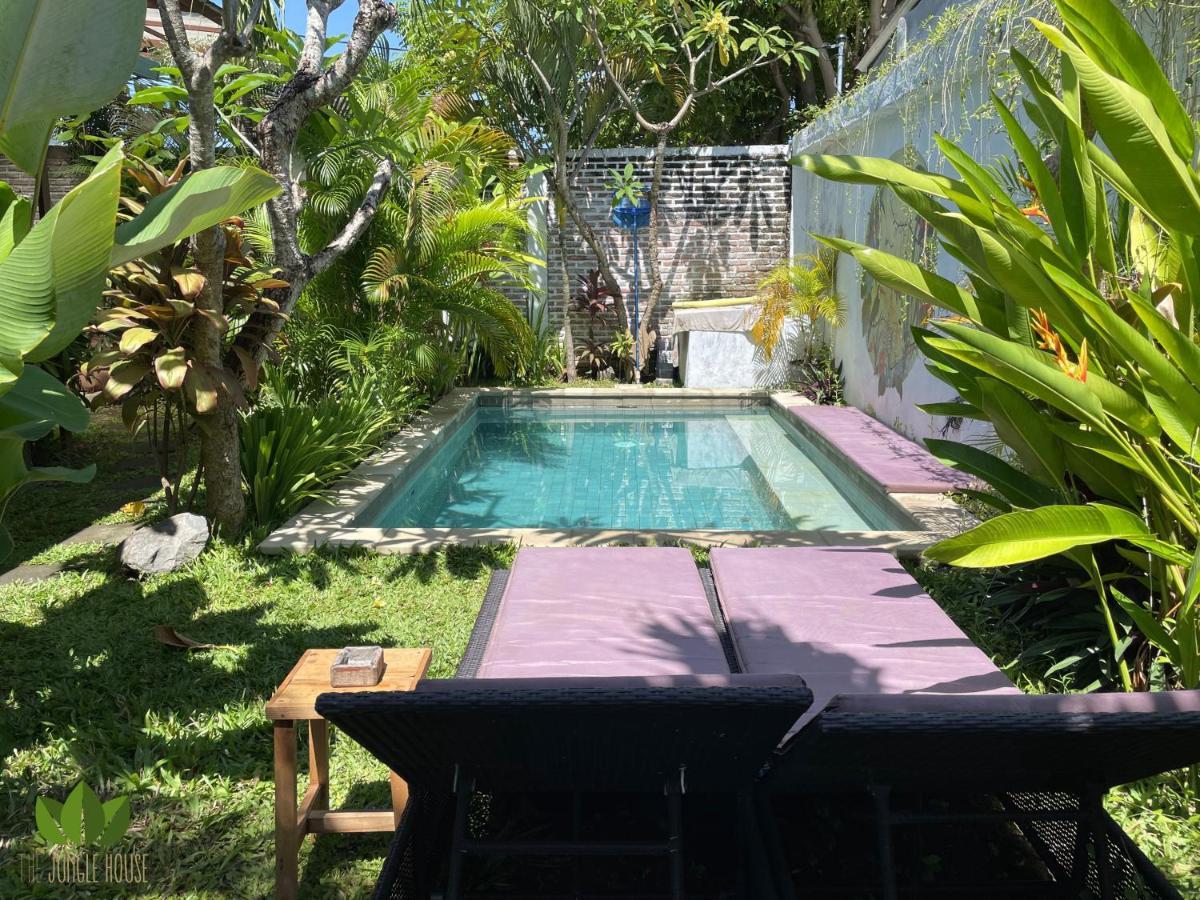 Hostel The Jungle House Canggu Exterior foto